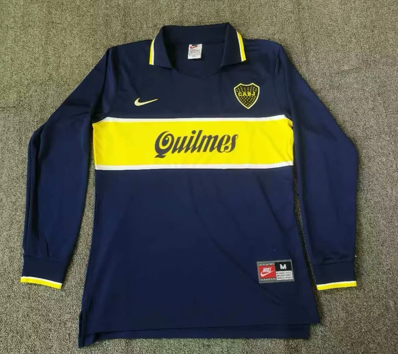 AAA Quality Boca Juniors 96/97 Home Long Soccer Jersey